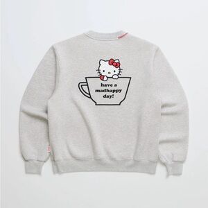 ISO Hello Kitty x MadHappy Gray Sweatshirt